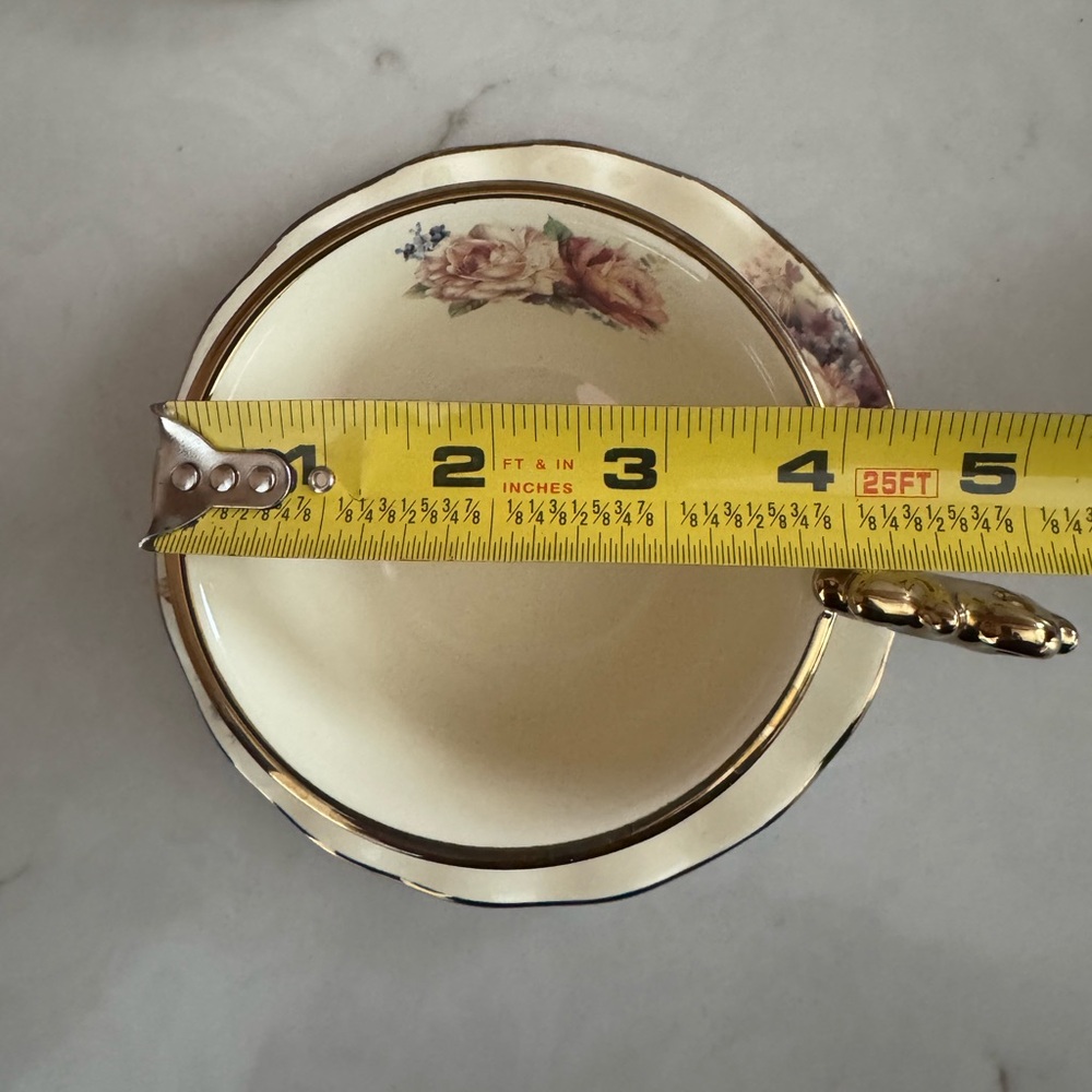 Fanquare Porcelain Tea Cups Set of 6 - Picture 8 of 8